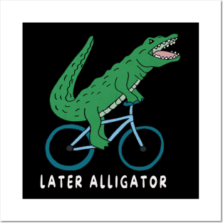 Alligator Pocket Patch Posters and Art